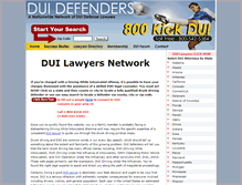 Tablet Screenshot of dui1.com